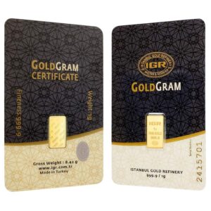 1 Gram Istanbul Gold Refinery Gold