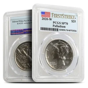 1 oz American Palladium Eagle Coin M