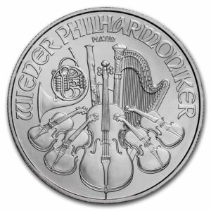 1 oz Austrian Platinum Philharmoni