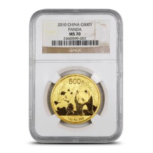 Buy 1 oz Chinese Gold Panda Coin MS