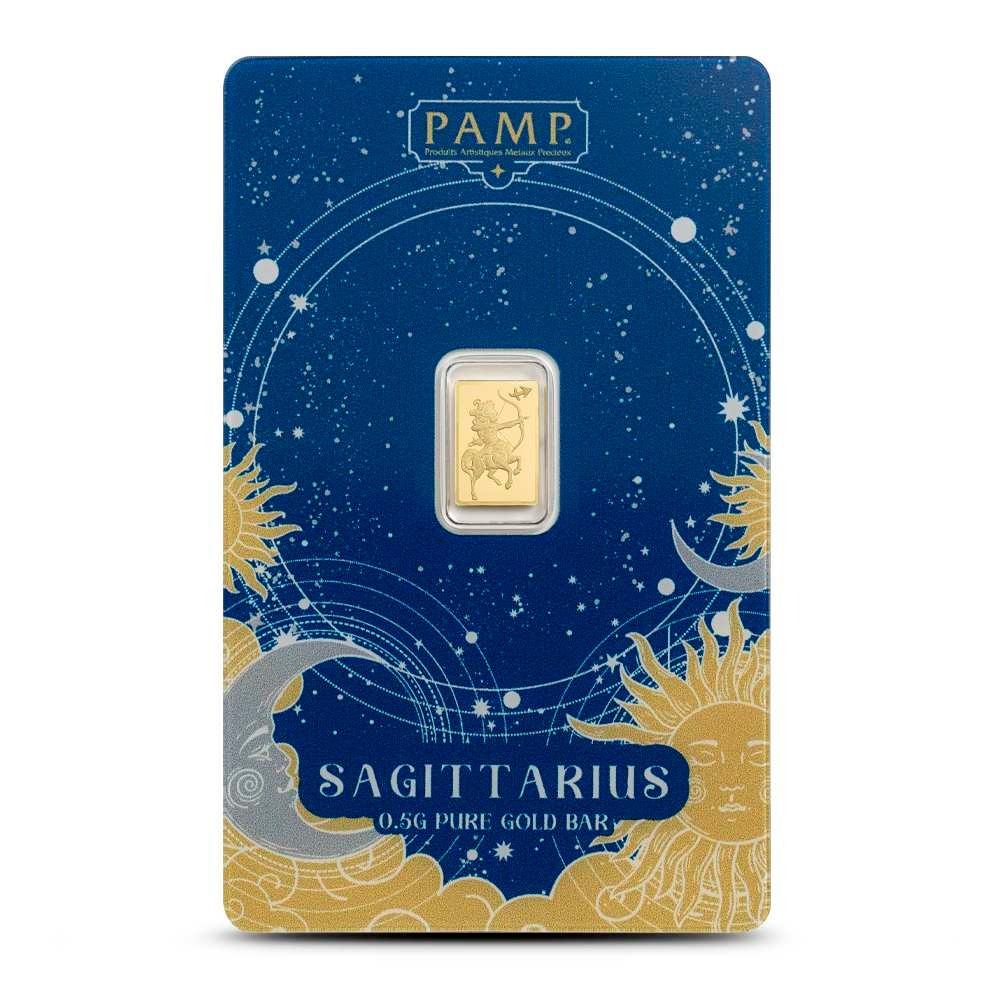 1/2 Gram PAMP Suisse Zodiac Sagittar