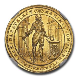 1640 Germany Gold 5 Ducat Maximilian