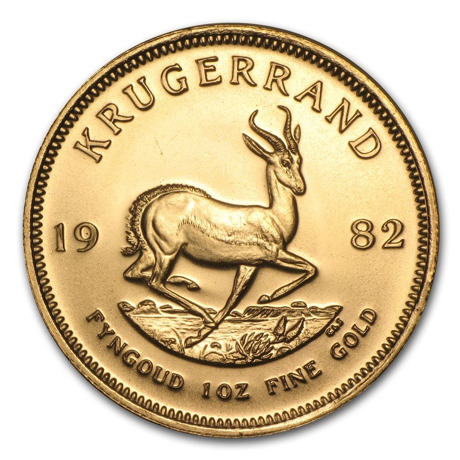 1982 1 oz South African Gold Krugerr