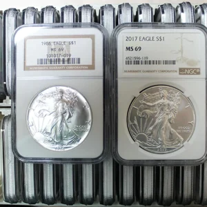1986-2017 American Silver Eagle 32