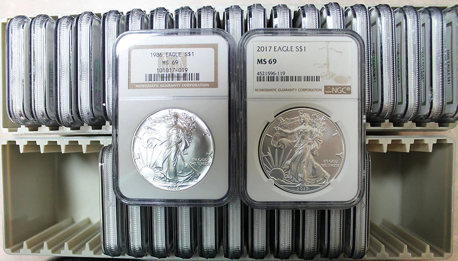 1986-2017 American Silver Eagle 32