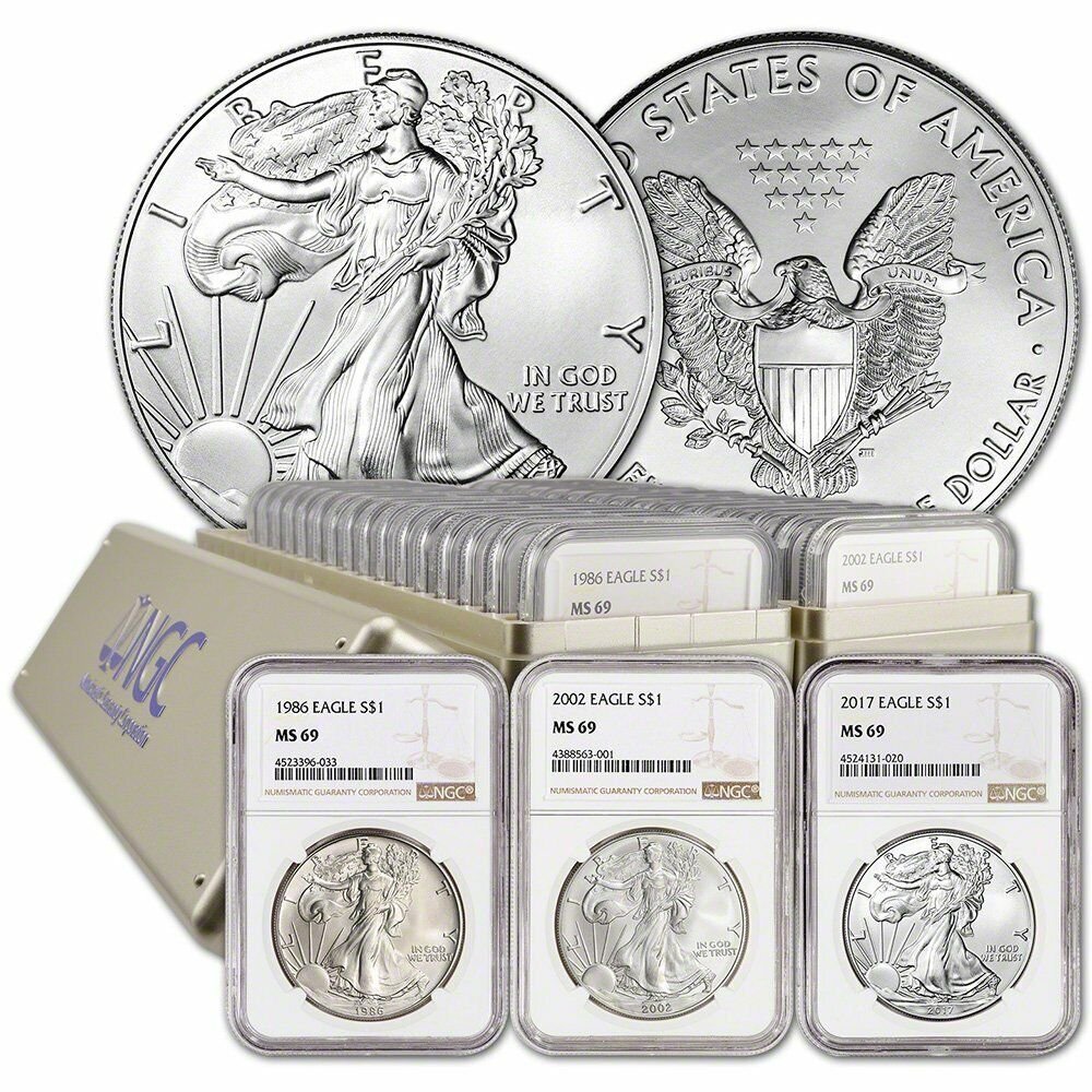 1986-2018 American Silver Eagle 33
