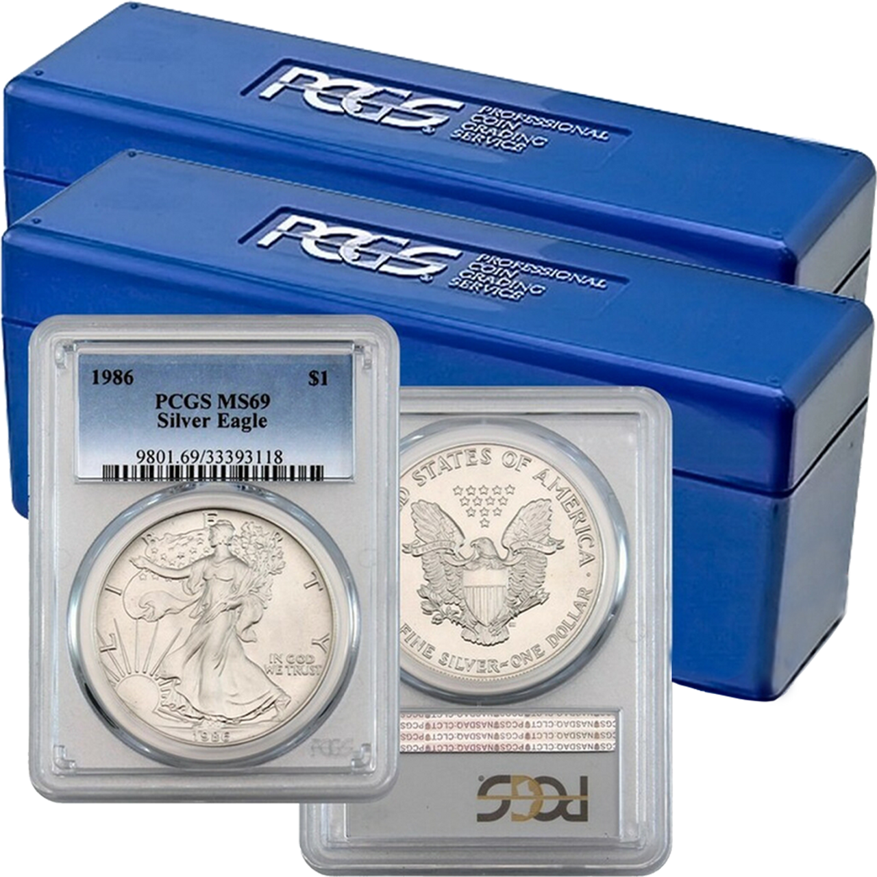 1986-2020 American Silver Eagle 35