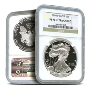 1993-P 1 oz Proof American Silver Ea