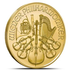 1995 1 oz Austrian Gold Philharmonic