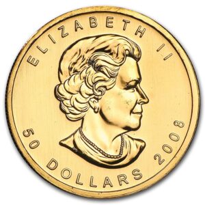 2008 1 oz Canadian Gold Maple Leaf