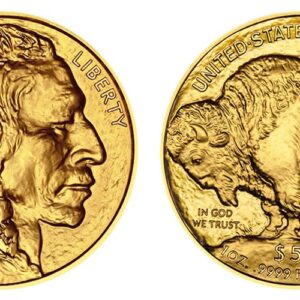 2014 1 oz American Gold Buffalo Coi