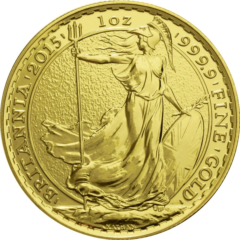 2015 Gold Britannia 1 oz Coin PCGS