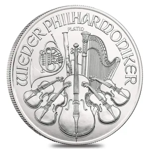 2020 1 oz Austrian Platinum Philharm