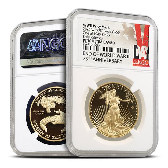 2020-W 1 oz V75 Privy Proof Americ