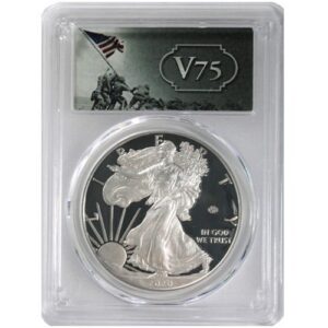 1 oz V75 Privy Proof American Silver