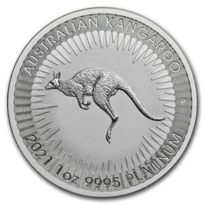 1 oz Australian Platinum Kangaroo C