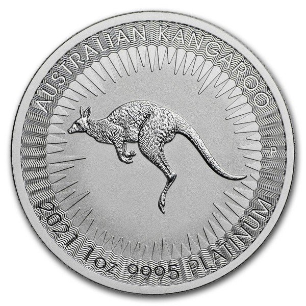1 oz Australian Platinum Kangaroo C