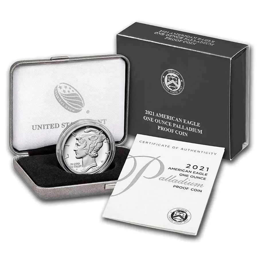 2021-W 1 oz Proof American Palladium