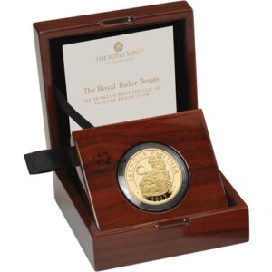 1 oz Proof British Gold Tudor Beast