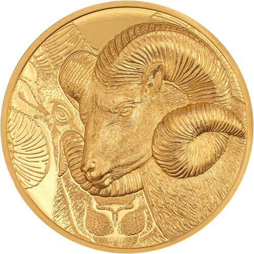 1 oz Proof Mongolia Gold Magnificent