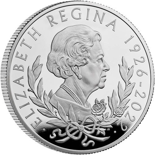 10 oz Proof British Silver Her Majes