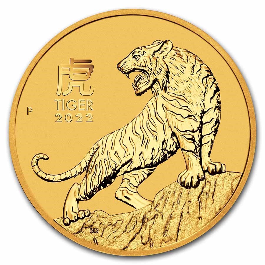 1/2 oz Australian Gold Lunar Tiger C