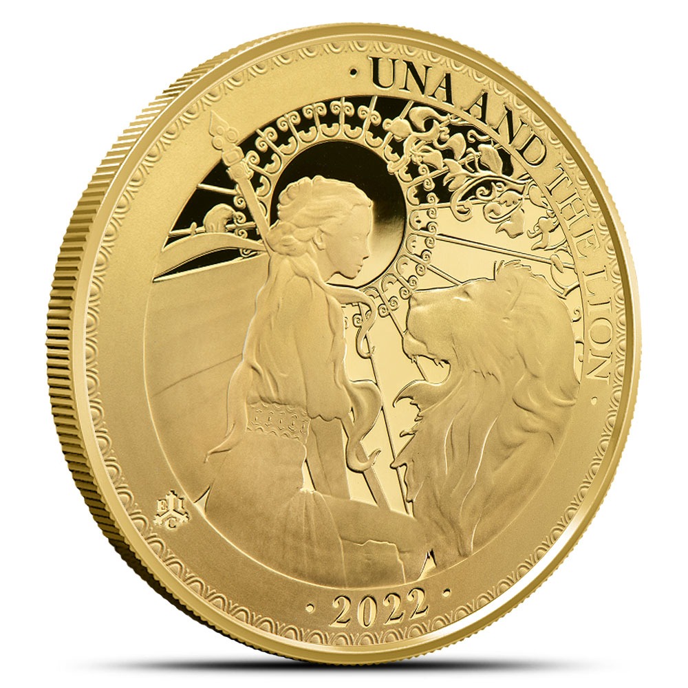 1/4 oz Proof St. Helena Gold Una