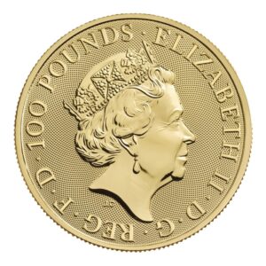 2022 1 oz Lion of England Gold Coin Tudor Beasts