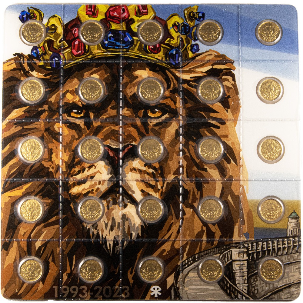 2023 25 12.5 Gram Niue Czech Lion Go