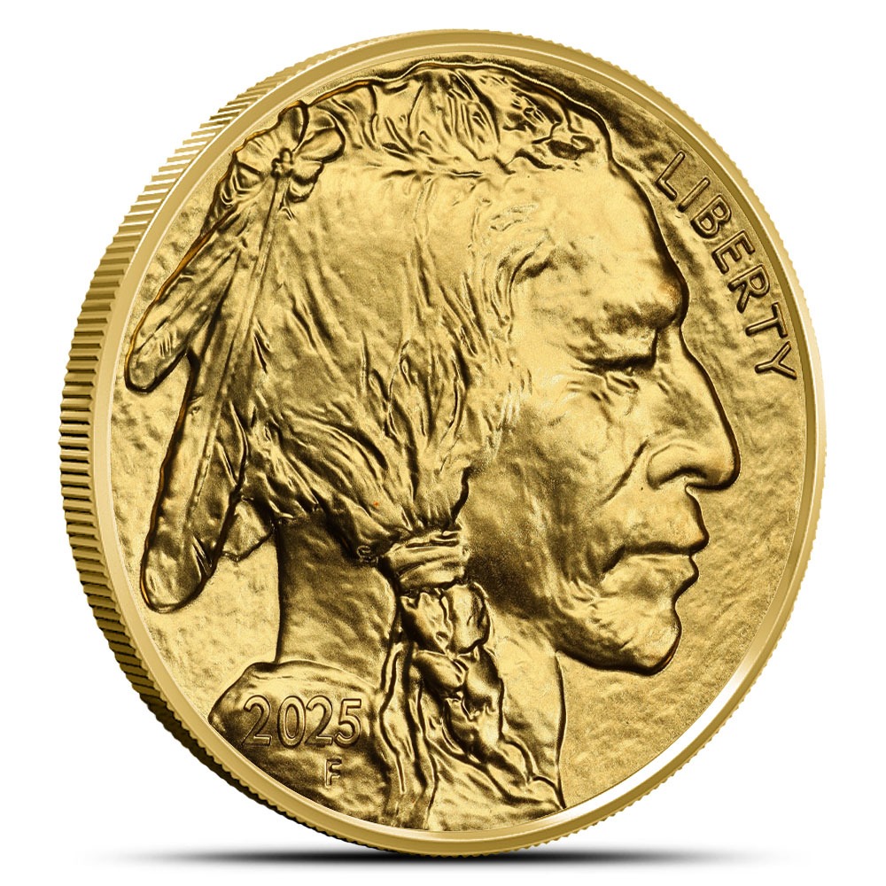 2025 1 oz American Gold Buffalo Tube (20 Coins, BU) - Image 2