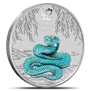 1 oz Colorized Australian Silver Lun