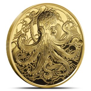 1 oz Pitcairn Islands Gold Ocean