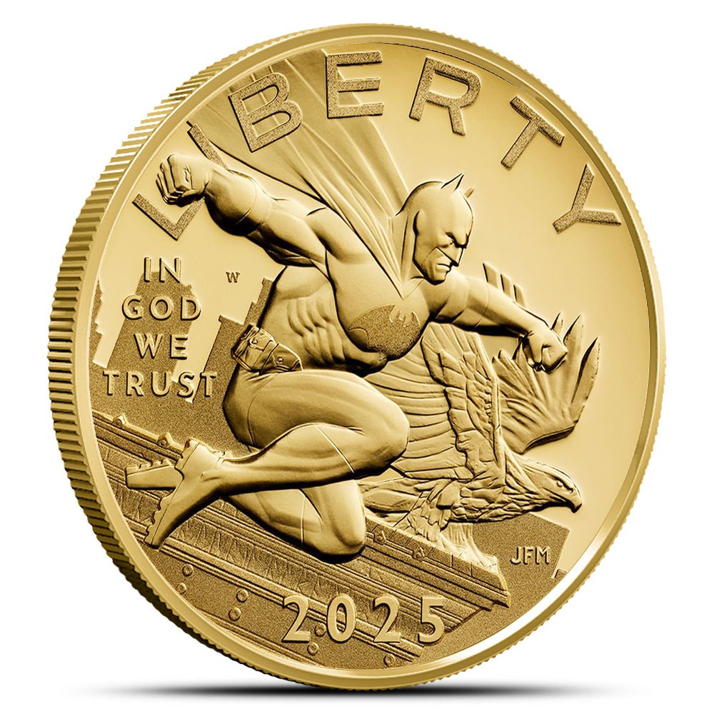 1/2 oz Proof DC Comics Batman Americ