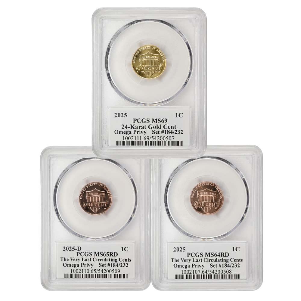 Buy 2025 3-Coin Omega-Privy Pennie
