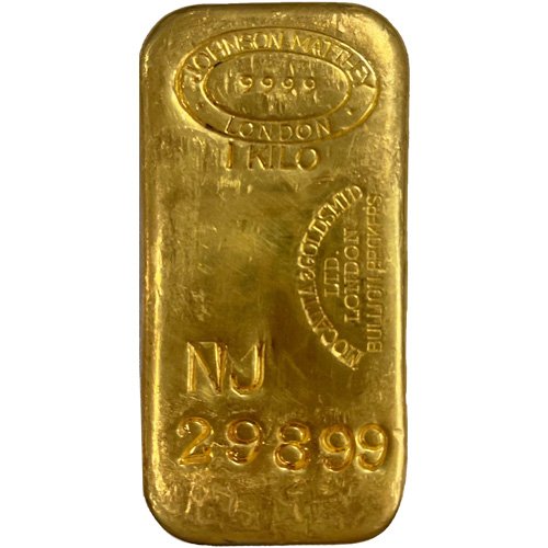 Buy 1 Kilo Johnson Matthey Gold Bars