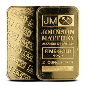 Buy 2 oz Johnson Matthey Gold