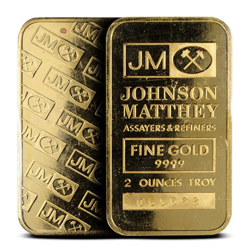 Buy 2 oz Johnson Matthey Gold