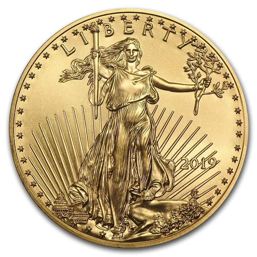 Buy 2019 1 oz American Gold Eagle Co