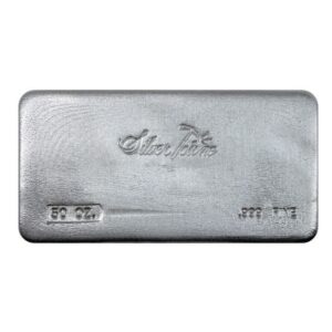 Buy 50 oz SilverTowne Poured Silver