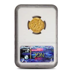 Eastern Roman Empire Theodosius II, AD 402-450 AV Solidus NGC XF