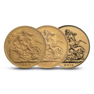 Great Britain Gold Sovereign Coin (Mixed Types, Random Year, Varied Condition)