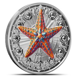 1 oz Colorized EC8 Silver Montserrat