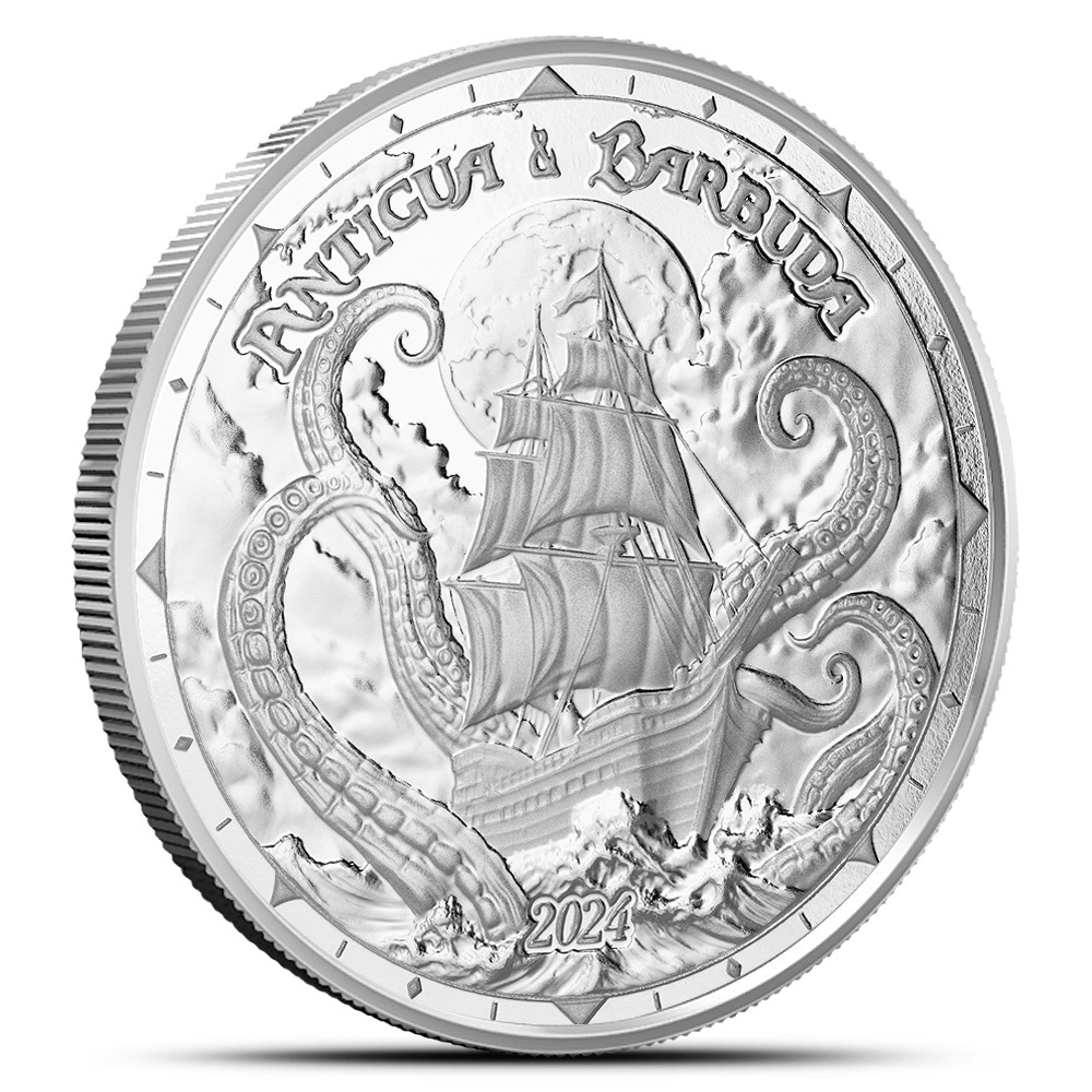 1 oz EC8 Silver Antigua & Barbuda