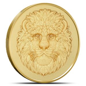 2025 1 oz Fiji Silver Lion Head 3D