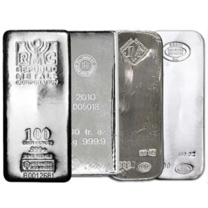 Buy 100 oz Silver Bars Online