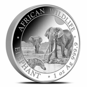 2026 1 oz Proof Somalia Silver Eleph