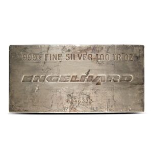 Buy 100 oz Engelhard Silver Bar (Triangle Design)
