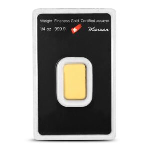 Buy 1/4 oz Argor Heraeus Gold Bar (New in Assay)