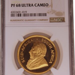 1970 Proof Krugerrand 1 oz Gold Coin NGC PF68