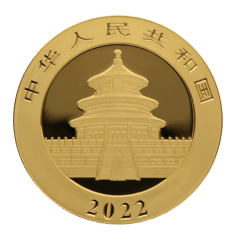 2022 15 Gram Chinese Panda Gold Coin - Image 2